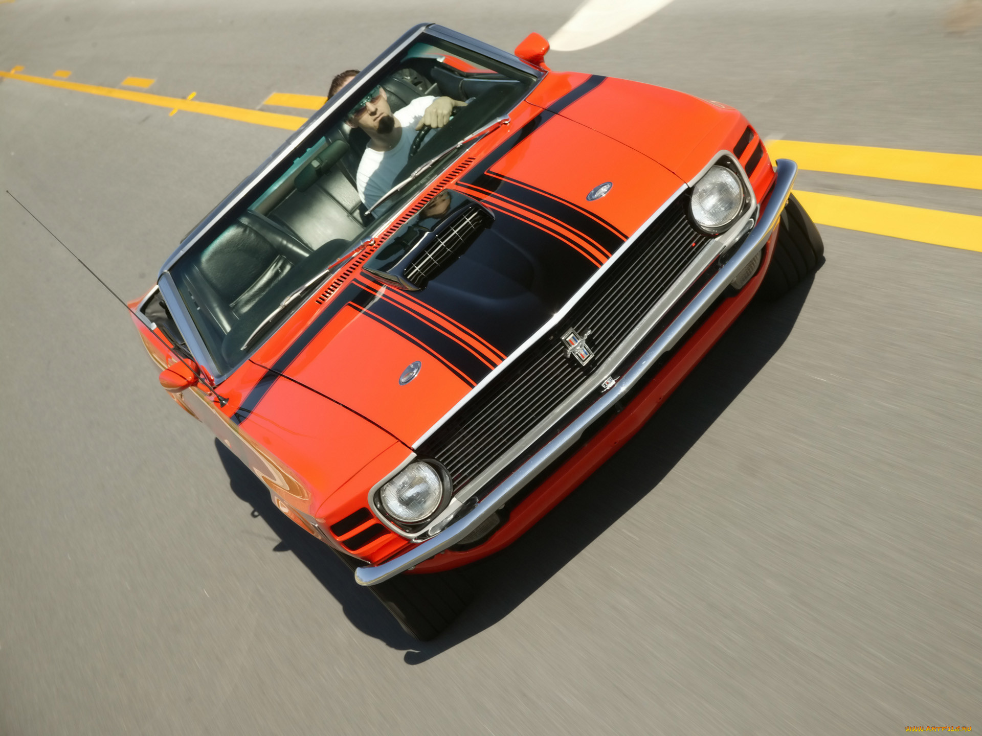 1970, ford, mustang, convertible, 